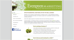 Desktop Screenshot of evergreenmarketing.co.uk