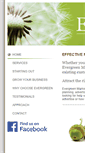 Mobile Screenshot of evergreenmarketing.co.uk